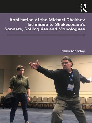 cover image of Application of the Michael Chekhov Technique to Shakespeare's Sonnets, Soliloquies and Monologues